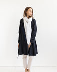 Snow White linen scarf - Linen Couture Boutique