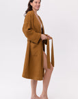 Set of linen waffle robes with towels - Linen Couture Boutique
