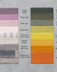 Deep Rose linen bed throw - Linen Couture