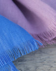 Deep Rose linen scarf - Linen Couture