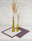 Double sided linen napkins - Linen Couture