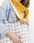 Honey linen scarf - Linen Couture