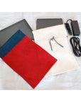 Laptop sleeve - Linen Couture