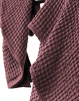 Light Grey linen waffle towel - Linen Couture