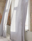 Linen curtain with multifunctional heading tape - Linen Couture