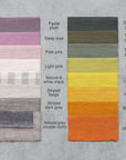 Moss Green linen couch cover - Linen Couture