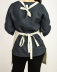 Natural Light linen apron - Linen Couture