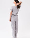 Natural light linen / Natural Linen Pajama set / Linen loungewear / Linen sleepwear - Linen Couture