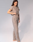 Natural light linen / Natural Linen Pajama set / Linen loungewear / Linen sleepwear - Linen Couture