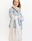 Natural Light linen scarf - Linen Couture