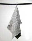 Plum linen waffle towel - Linen Couture Boutique