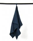 Plum linen waffle towel - Linen Couture Boutique