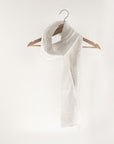 Snow White linen scarf - Linen Couture Boutique