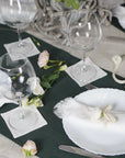 Set of softened linen coasters - Linen Couture
