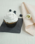 Set of softened linen coasters - Linen Couture
