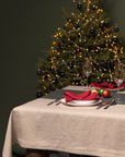 Christmas Greyish Green Dining Table Runner - Linen Couture Boutique