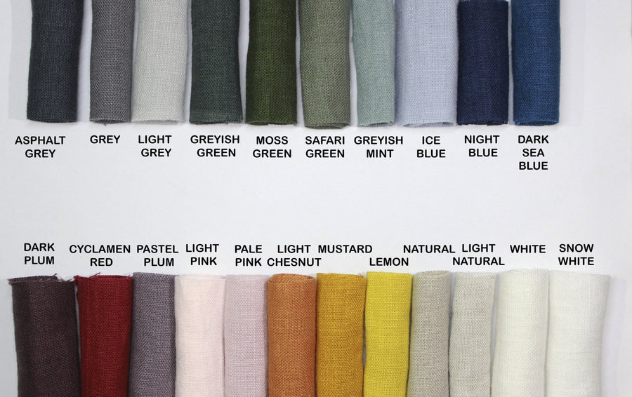 Natural Softened Linen Fabric by Meter | 100% Pure Linen | Prewashed & Eco - Friendly for Sewing, DIY - Linen Couture