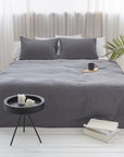 Linen Bedding Set in Grey - Linen Couture Boutique