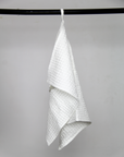 White linen waffle towel - Linen Couture Boutique