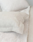 Linen Sham Pillowcase in Honey - Linen Couture Boutique