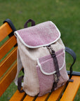 Himalayan bagpack from natural hemp - Linen Couture