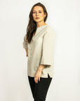 Natural Light Linen Oversize Top, Blouse, Women's Linen Clothing - Linen Couture Boutique