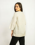 Natural Light Linen Oversize Top, Blouse, Women's Linen Clothing - Linen Couture Boutique