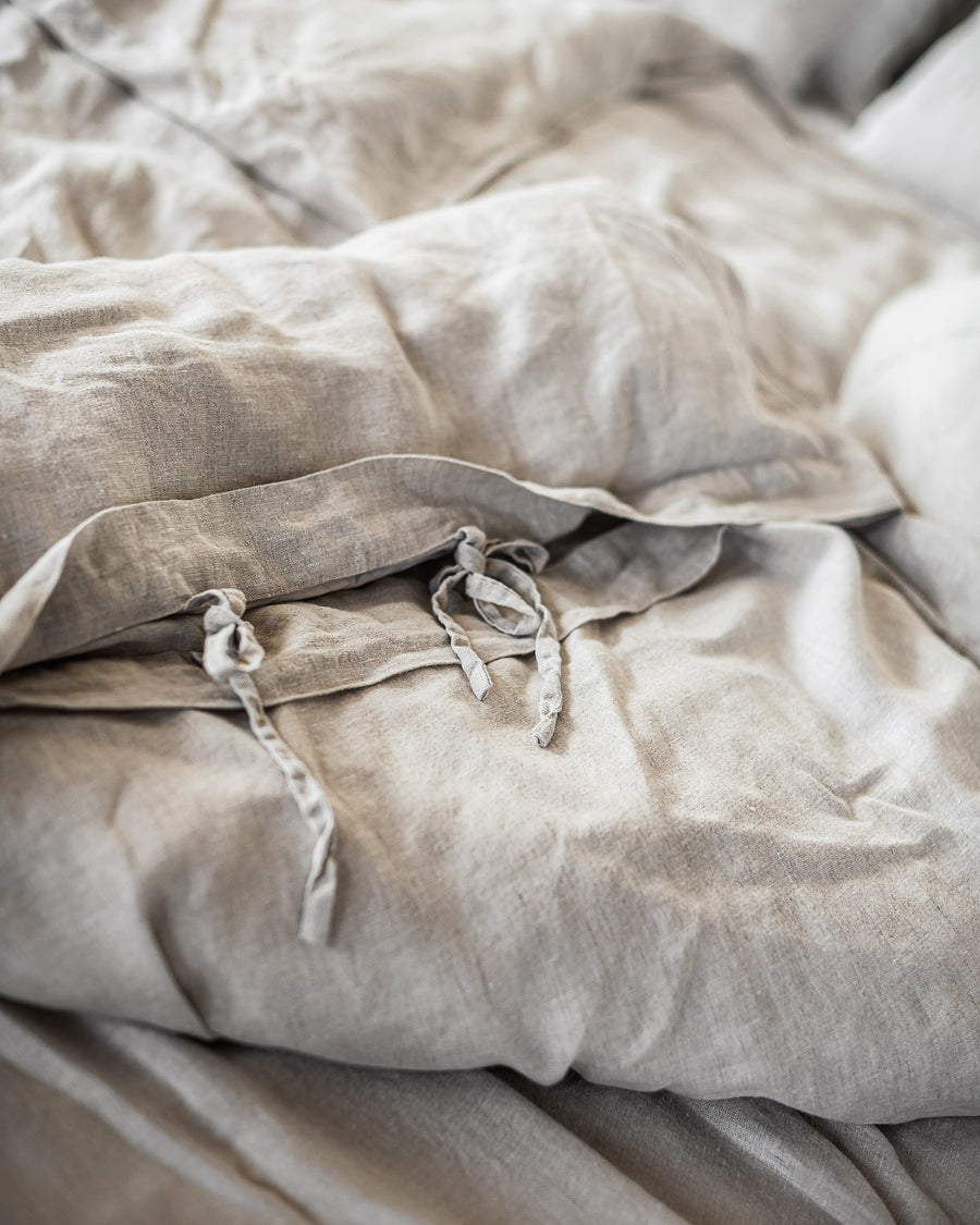 Softened linen duvet cover - Linen Couture