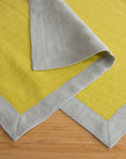 Set of double sided linen napkins with a nice hem - Linen Couture