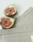 Set of handcrafted linen napkins - Linen Couture