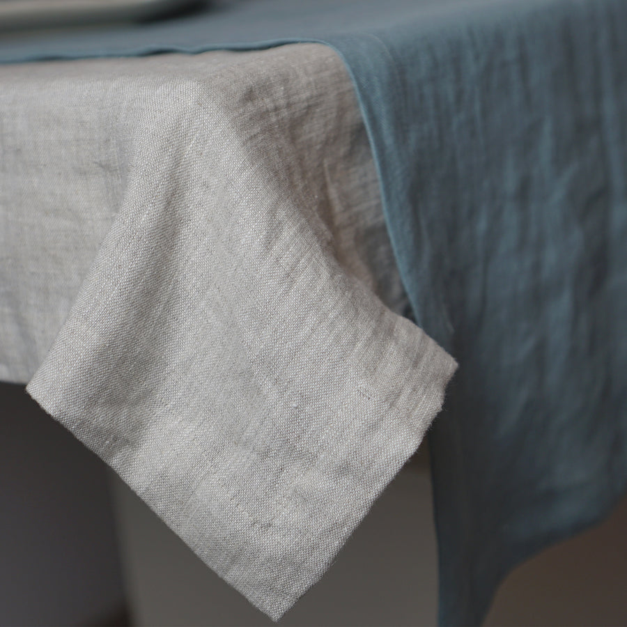 Natural Linen Tablecloth - Linen Couture